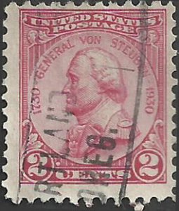 # 689 Used Carmine Rose General Von Steuben