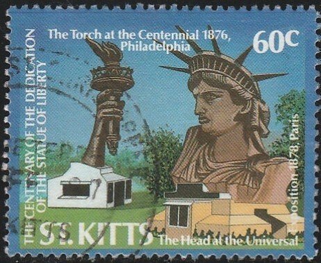 Saint Kitts,  #194 Used From 1986,  CV-$0.50