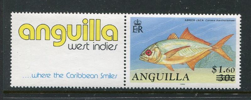 Anguilla 845 MNH, 1992. Marine Life Fish. x29299