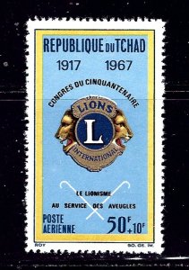Chad CB4 MNH 1967 Lions International (102)(ap1629)