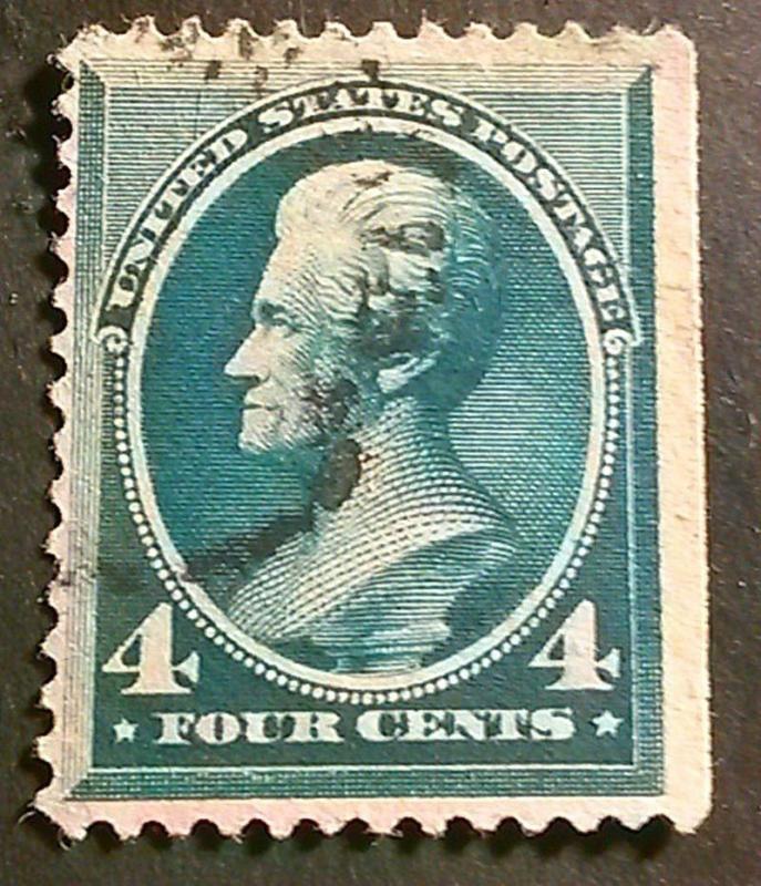 US Sc #211 VF- XF Used 