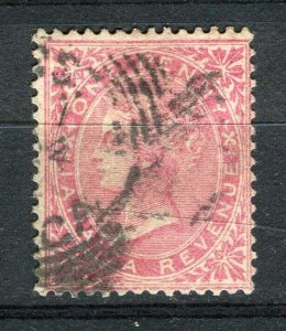 JAMAICA; 1880s classic early QV Revenue . issue used Shade of 1d. value 