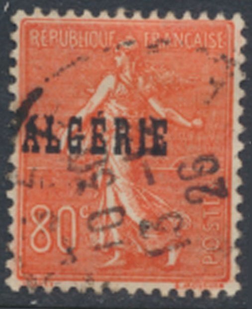 Algeria    SC# 26   Used  with hinge   see details & scans