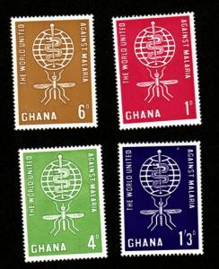 Ghana # 128-131 Mint!