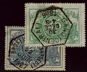 Belgium SC Q9-Q10 Used F-VF SCV$11.25....Worth a Close Look!