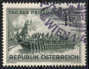 AUSTRIA Sc. B294 Stamp Day 1954 used VF II