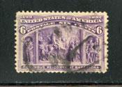 U.S. - Scott #235, Used, Cat. $22.50