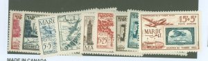 French Morocco #B48-49/CB36-42  Single (Complete Set)