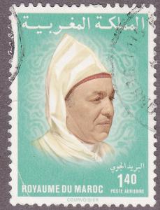 Morocco C18 USED 1983 King Hassan II, Airmail