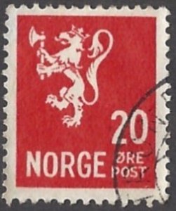 NORWAY #119, USED - 1927 - NORWAY131