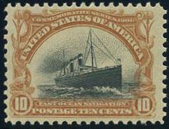 US Scott #299 Mint, FVF, NH