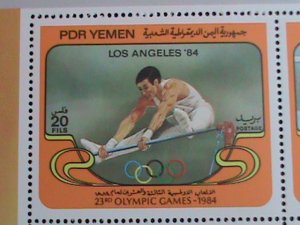 YEMEN-1984- 23RD-OLYMPIC GAMES-LOS ANGELES  MNH -S/S EST. $12 VERY FINE