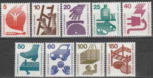 Germany #9N316-9, 9N321-3, 9N324-5  MNH  CV $12.90  (A2422)