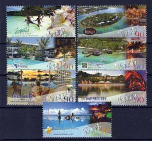 Vanuatu 949-955 MNH Tourism Resorts ZAYIX 0624S0199