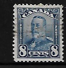 CANADA, 172, USED, KING GEORGE V