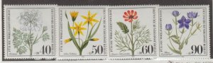 Germany Scott #9NB171-9NB174 Berlin Stamps - Mint NH Set