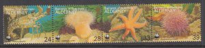 Alderney 69 Marine Life MNH VF