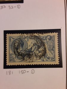 *Great Britain #181          Used