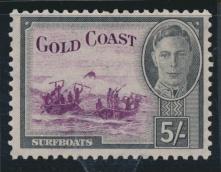 Gold Coast SG 145 Scott #140   Mint Light Hinge trace  see details 