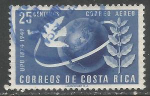 COSTA RICA C187 VFU UPU C436-6