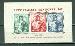 GERMANY 1949 #664a..SOUV. SHEET MNH...$82.50