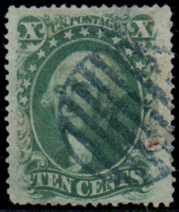 MALACK 35 VF/XF, grid cancel, small flaw, rich color! b8711