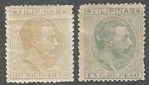 Philippines 137-138  Mint  SC:$1.00