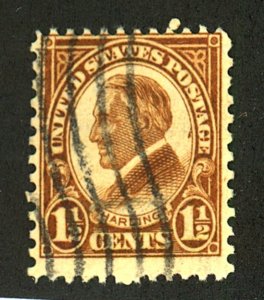 U.S. #633 USED
