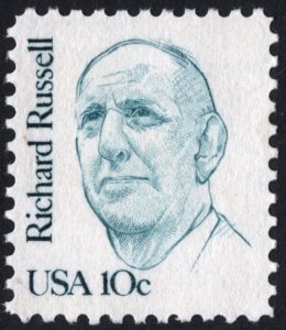 SC#1853 10¢ Great Americans: Richard Russell Single (1984) MNH