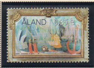 Aland Finland Sc 261 2007 Jansson Painting stamp mint NH