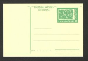 MACEDONIA-MINT POSTCARD-STATIONERY (80)