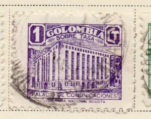 Colombia 1939 Early Issue Fine Used 1c. 172883