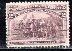 United States Scott # 231, used