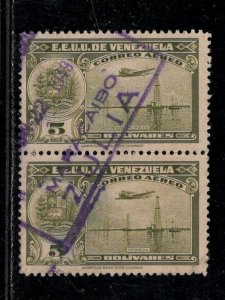 VENEZUELA SC#C254 PAIR FVF/U