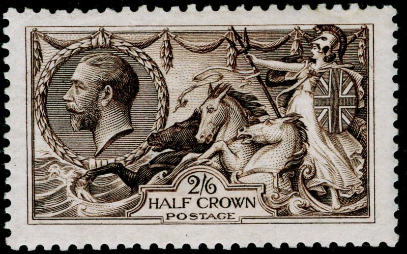 SG399, 2s 6d deep sepia-brown, LH MINT. Cat £400. WATERLOW.