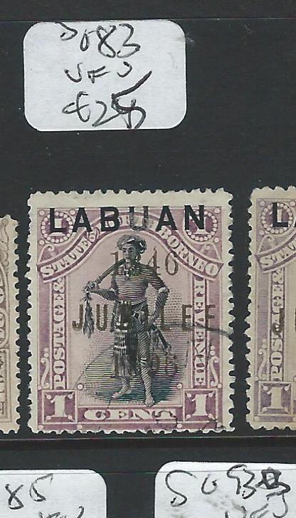 LABUAN (P2207B) 1C MAN  SG83   VFU