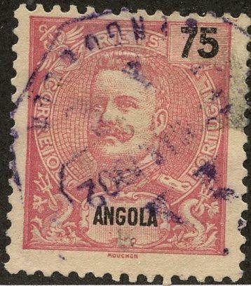 Angola, Scott #49, Used