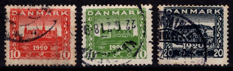 Denmark 1920-21 Recovery of Northern Schleswig, Part Set [Used]