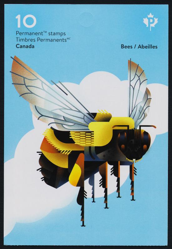 Canada 3100a Booklet MNH Native Bees