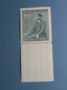BOHEMIA -1942 SC#B10 OVER 80 YEARS OLD- ADOLF HITLER MNH WITH A BLANK STAMP-VF