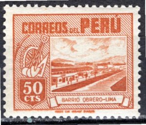 Peru; 1951: Sc. # 440: MNH Single Stamp