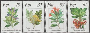 EDSROOM-17244 Fiji 505-508 MNH 1984 Complete Flowers