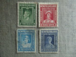 Newfoundland, Scott# 235-248, used