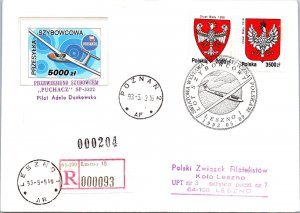 Poland 1993 - Registered Mail - Poznan - F70544