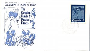 Canada 1974 FDC - Olympic Games - Ottawa, Ont - F78894