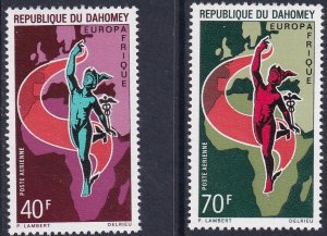 Dahomey SC# C127 - C128 fvf/mnh