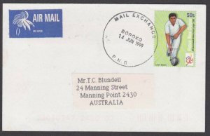 PAPUA NEW GUINEA 1999 cover ex MAIL EXCHANGE BOROKO.........................M207