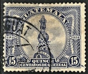 Guatemala - SC #240 - USED - 1929 - Item G343