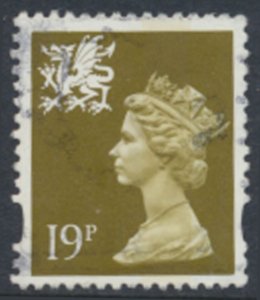 GB Wales   SC# WMMH58  SG W71  Used  see details & scans