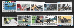 #2697 A-J MNH Set of 10 (my#2) Collection / Lot